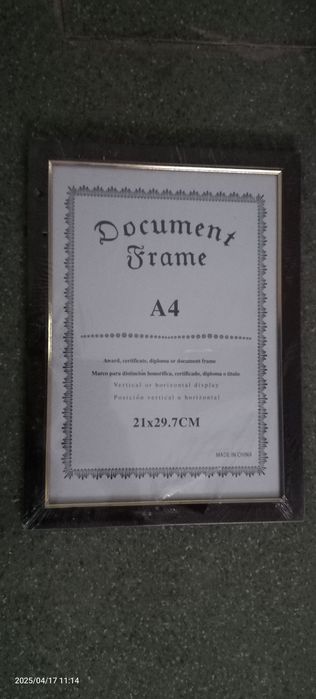 Фото рамки  А - 4.