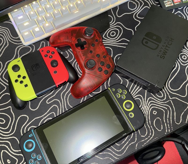 pachet complet Nintendo swich + controller