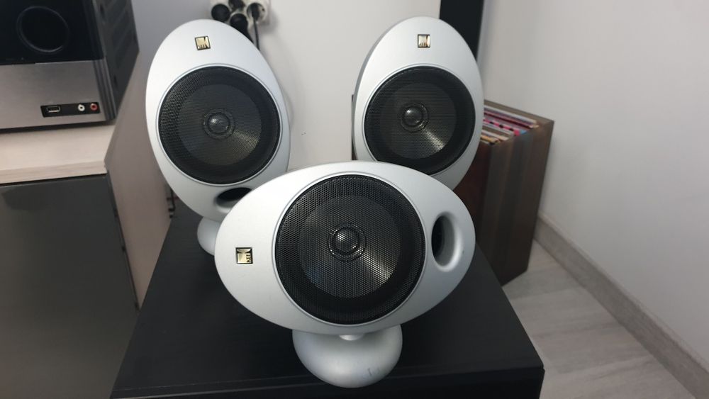 Subwoofer Kef Q400/Kube 1 cu 3 sateliti Kef  SP 3375