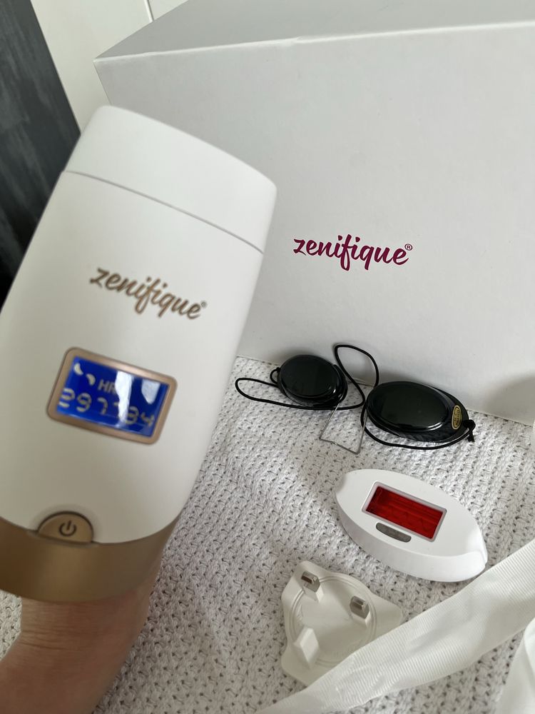 Epilator IPL Zentifique cu 2 capete si acumulator