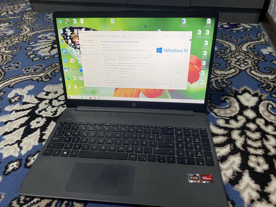 Noutbuk hp amd holati zor