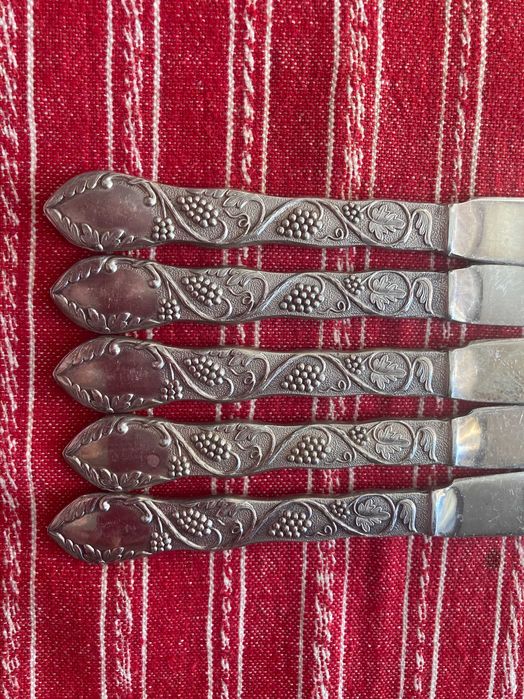 Посребрени шведски десертни ножчета Extra Prima NS