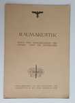Manuscrise Germane Originale 1943-1944