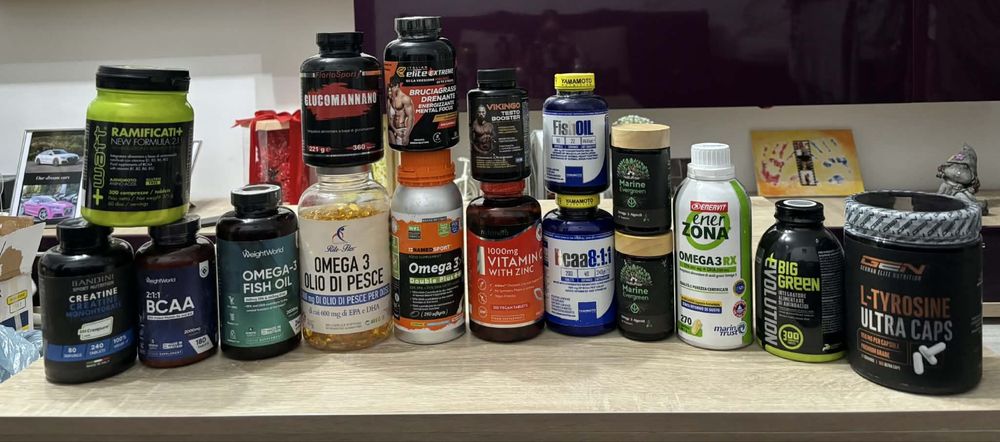 Creatina,vitamine si Shilajit