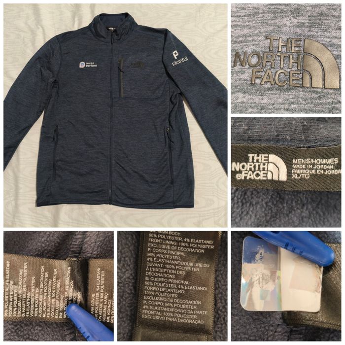 Polar The North Face mărime XL bărbat fermoar bluza hanorac expediție