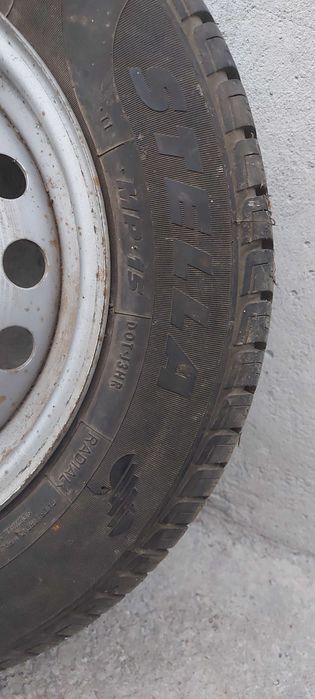 Anvelopa  auto cu janta patru prezoane 175/70/14