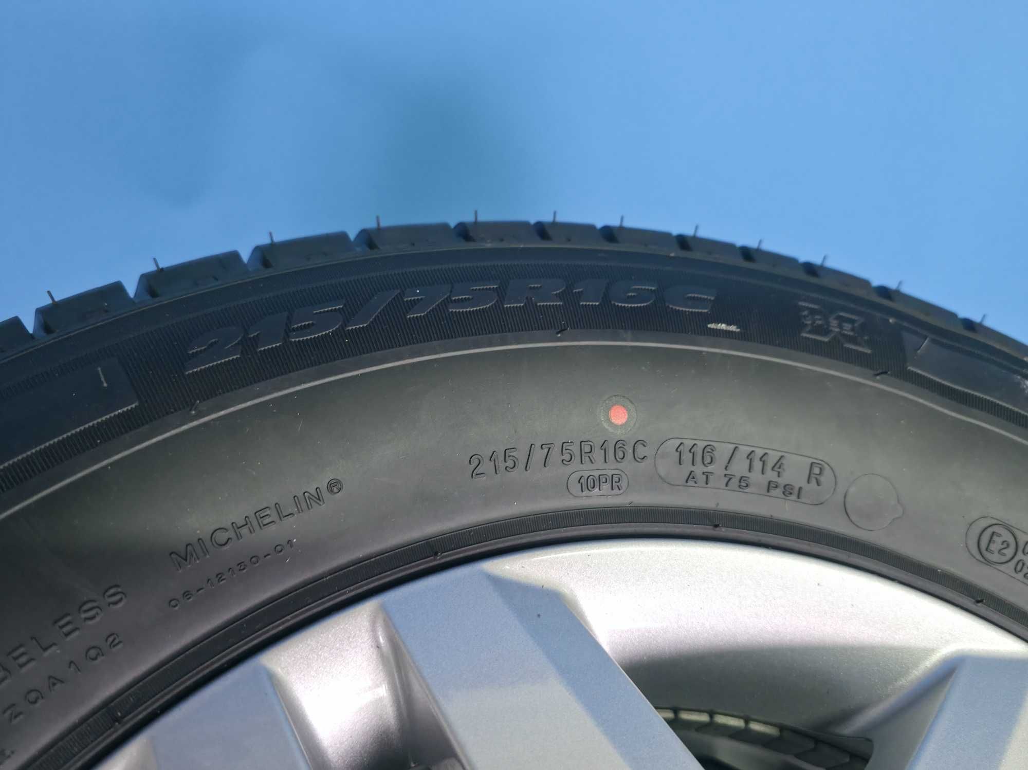 Roti Jante + Anvelope 215/75/16C - 5x130 16'' OEM FIAT Ducato CA NOI