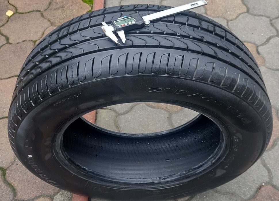 Anvelopa cauciuc Pirelli de vara 215 60 16 DOT 2020 7.11 mm ca noua.