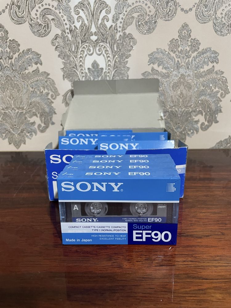 Аудиокассета Sony ef 90 Japan