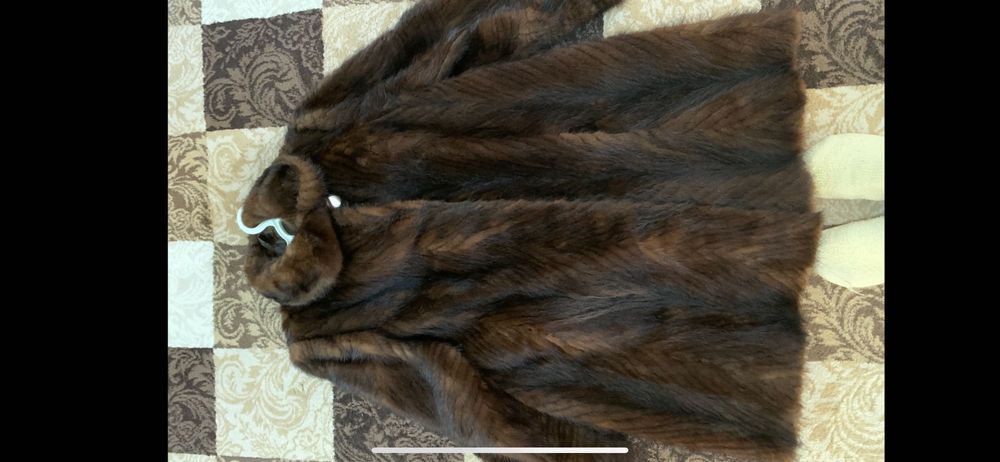 Норковая шуба натуральны бу