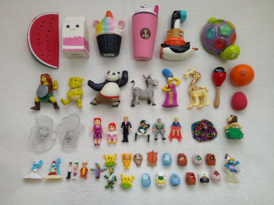 Детски фигурки, Лот 6 броя