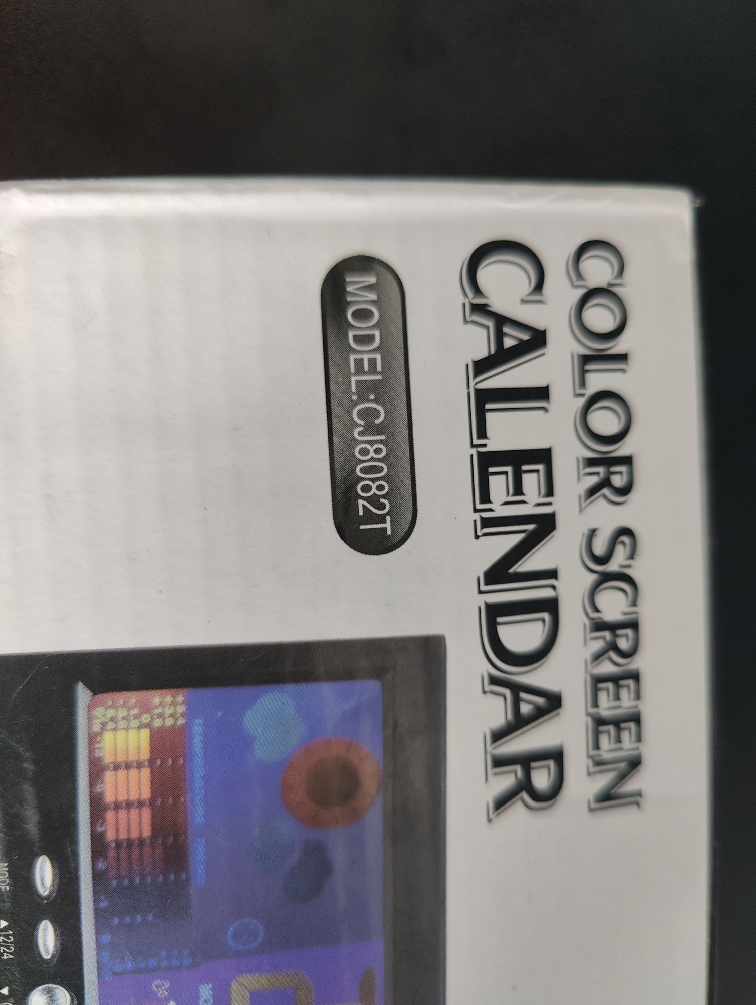 Calendar color screen