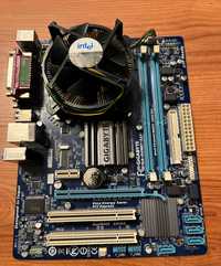 Placa de Baza Gigabyte + Procesor Quad Core Q6600 + Cooler