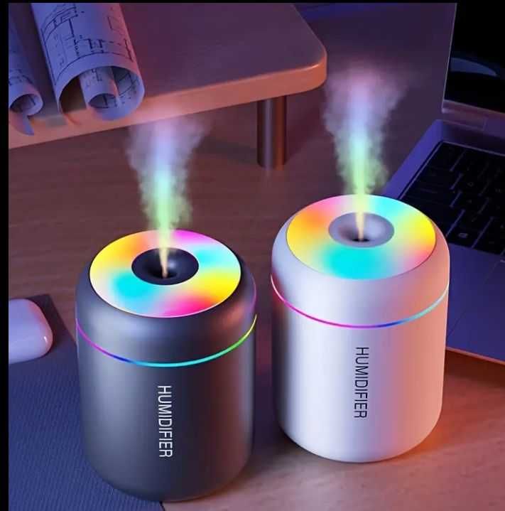 LED, USB интелигентен дифузер и овлажнител + ПОДАРЪК