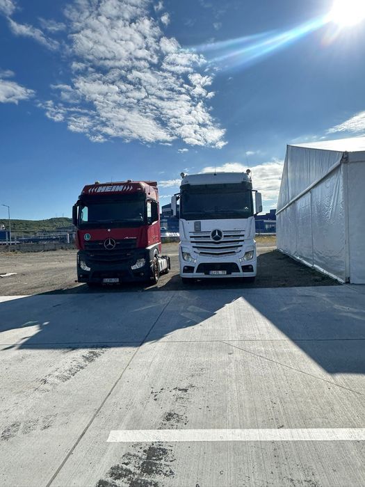 2 buc Mercedes Actros + semiremorca