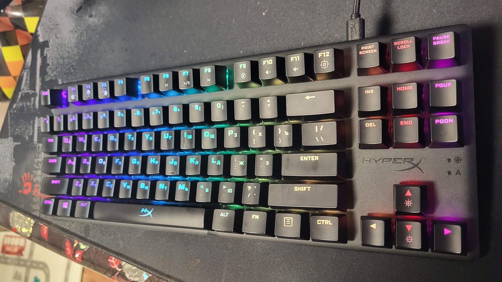 Игровая клавиатура HyperX Alloy Origins Core PBT TKL