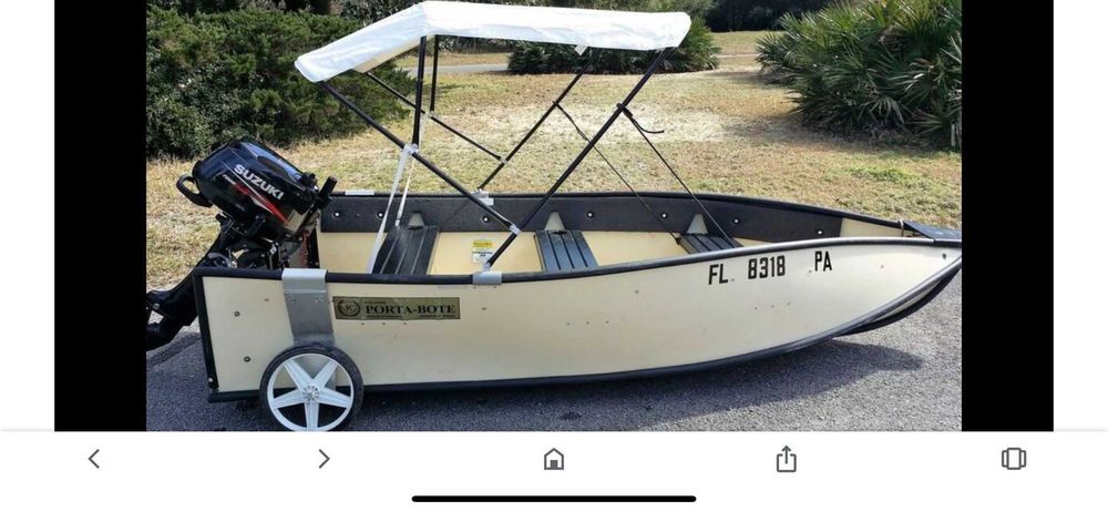 Barca pliabila Porta Bote 12 - 3.85m x 1.52m - 39 Kg- absolut noua