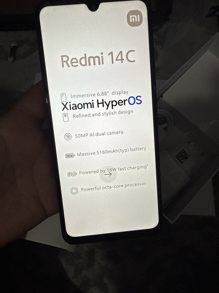 REDMI 14C Yengi 8/128 iwlatlmaga idyal