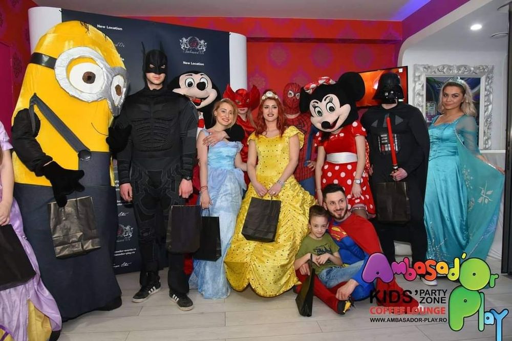 Animatori petreceri copii și Mascote Disney - de la 180 lei ora