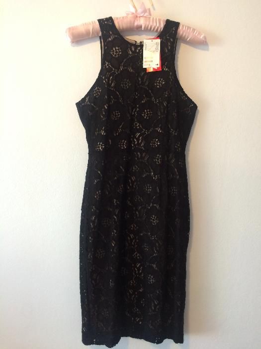 Rochie H&M dantela neagra XS