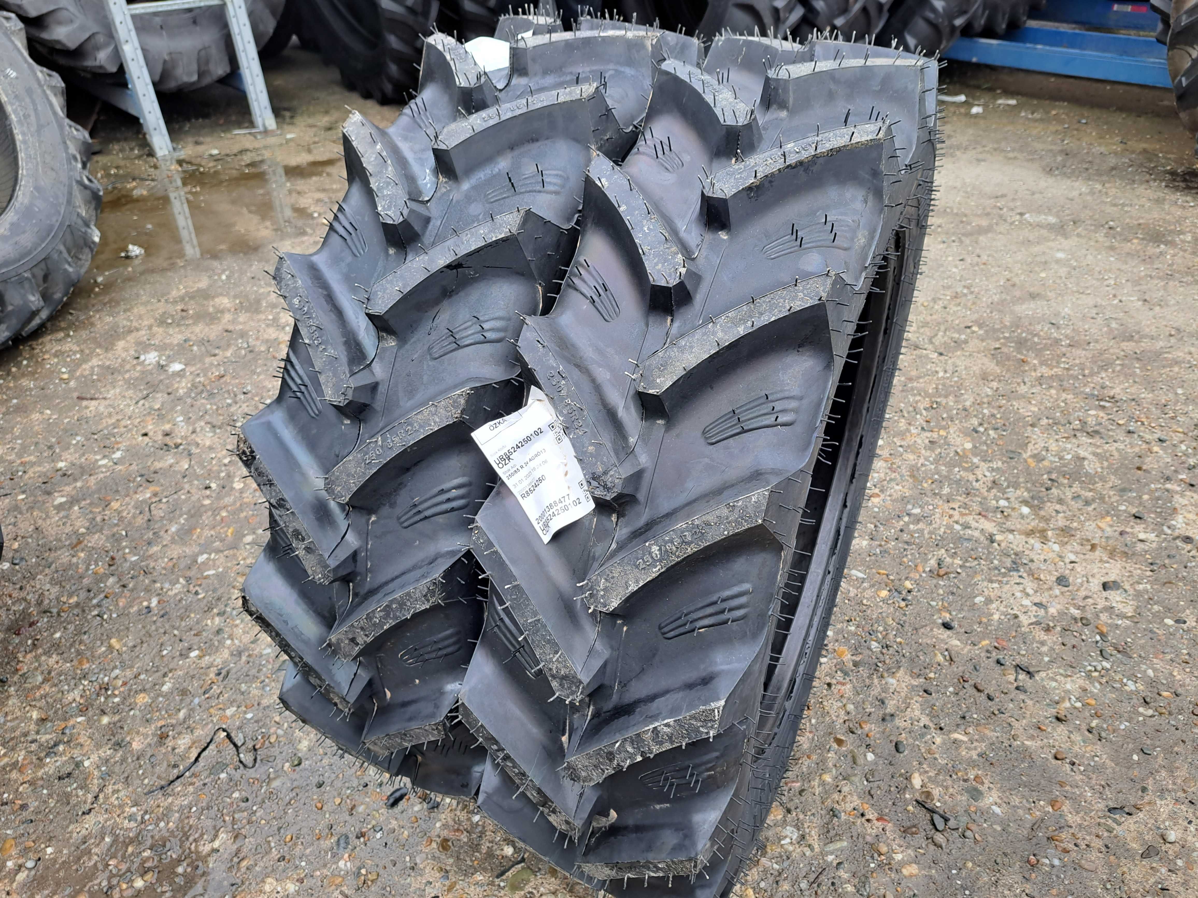 Cauciucuri noi 9.5R24 OZKA anvelope radiale TRACTOR 250/85R24