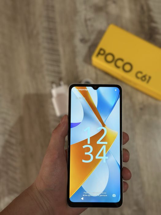Телефон Poco - 128gb, Новый!