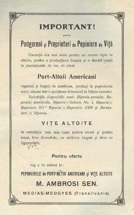 Podgoreanul Priceput - Călăuză Practică (anul 1913) - M. Ambrosi