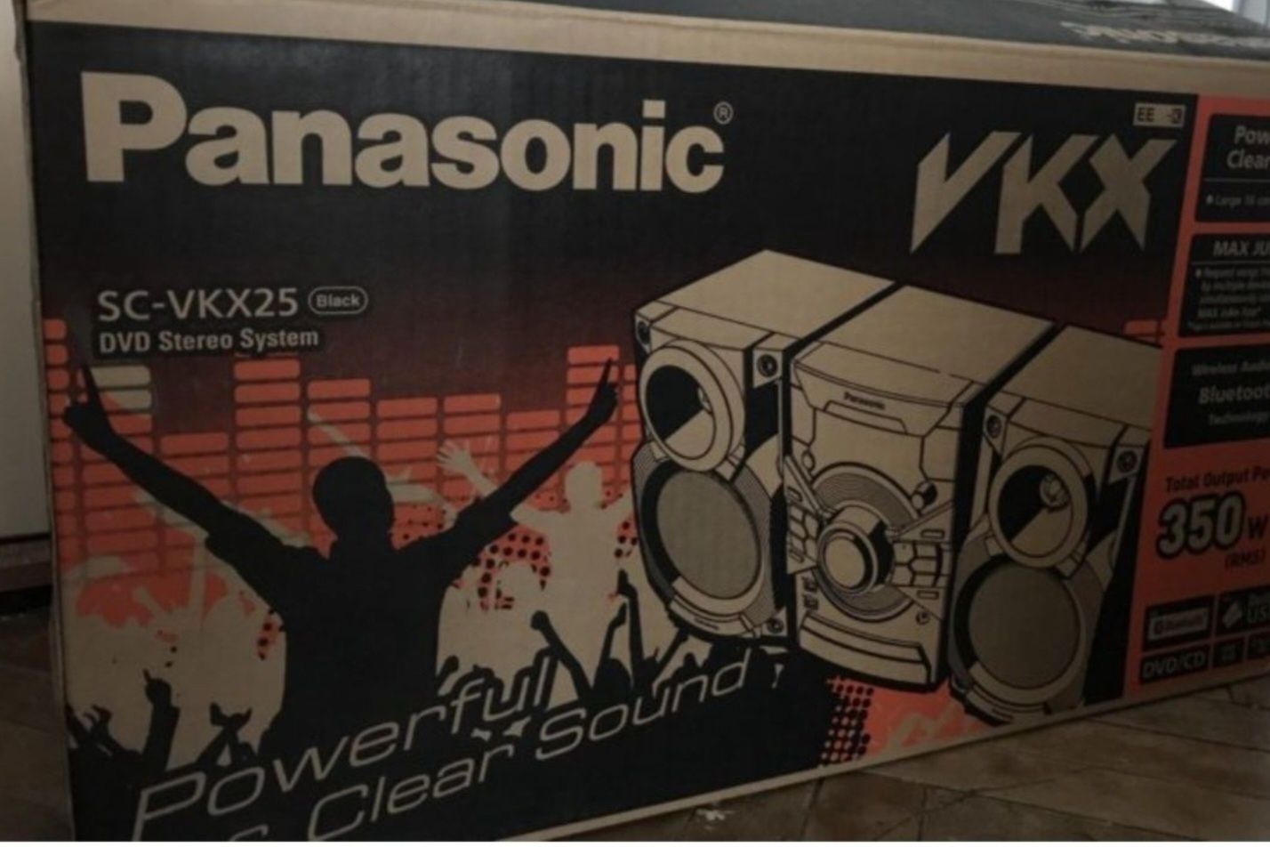 Panasonic sa-vk 25 (RMS) 350( Watt ) 3800