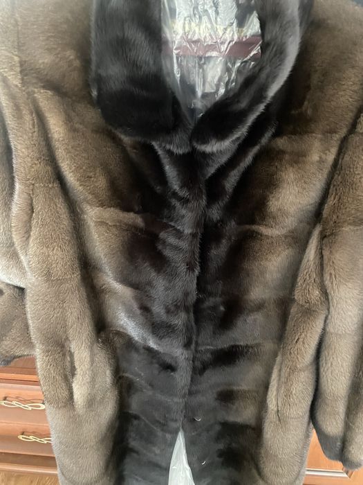 Норковая шуба, хорошем состояние