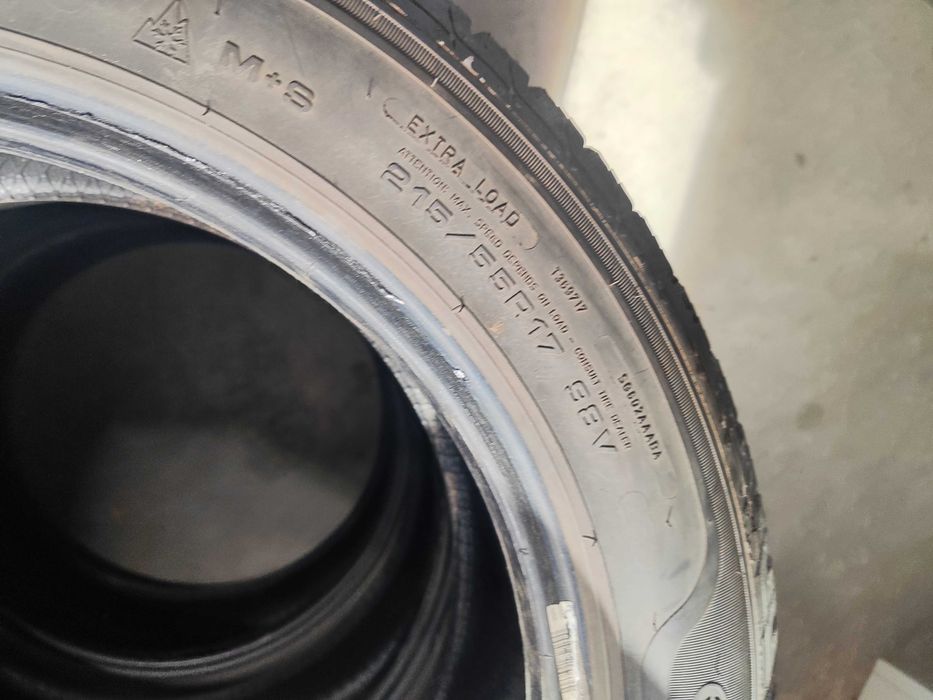 4бр.зимни гуми 215/55/17 Sava