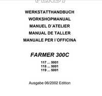 Manual service Fendt 300 C 307 308 309 C carte tehnica