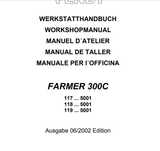 Manual service Fendt 300 C 307 308 309 C carte tehnica