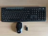 Безжична мишка и клавиатура Logitech