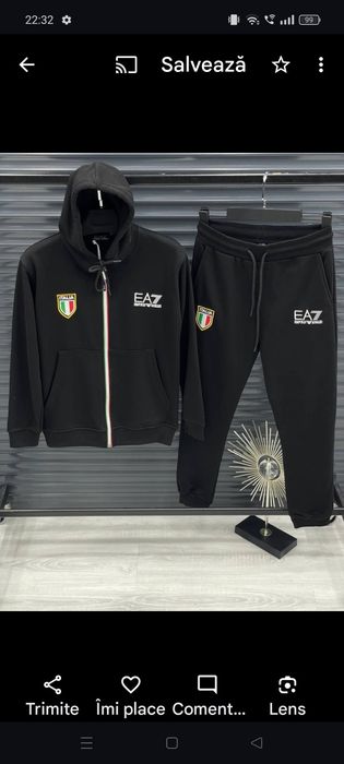 Trenig tek de bumbac toate marimile de la S la 2X  calitate