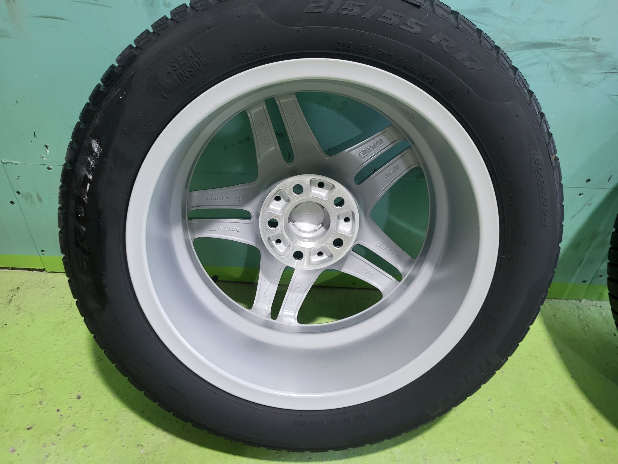 1 бр 17 5x112 Джанта Vw audi Mercedes Skoda  215/55/17 5х112