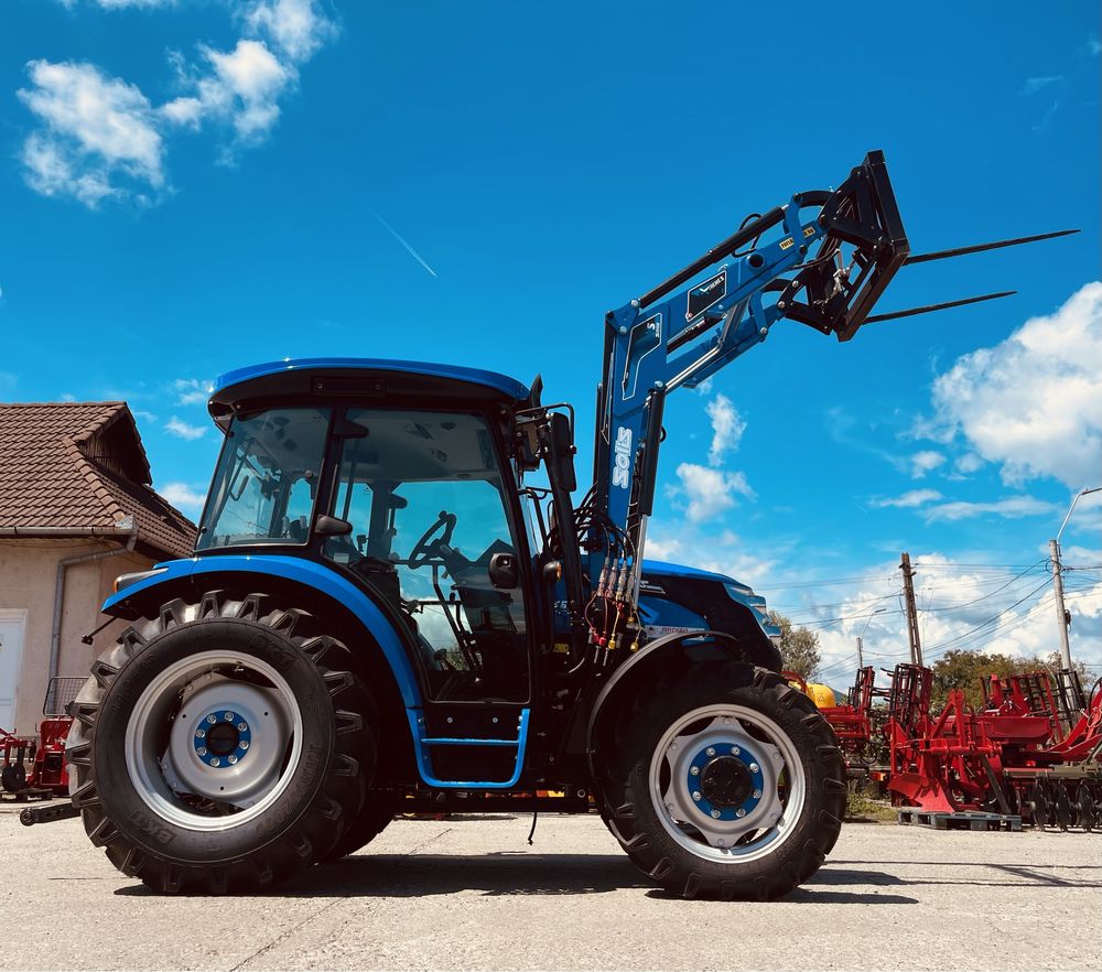 Tractor Solis 60 Cp cu cabina si incarcator frontal Ardita AB