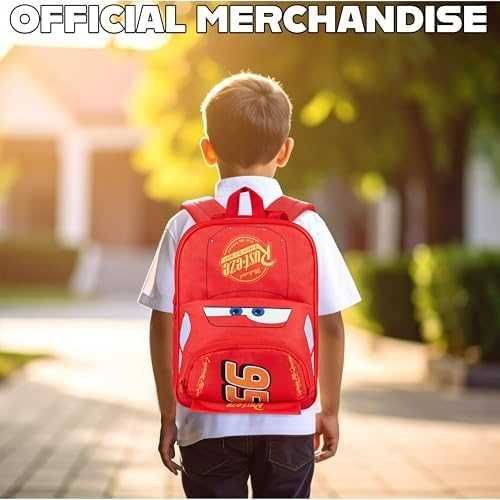 Нова Детска раница Disney Cars с ципове лекa и удобнa за училище дете