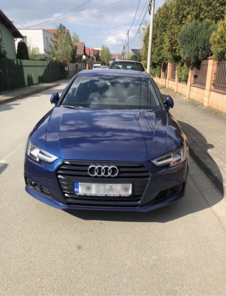 Audi A4 B9 2017 sedan 2.0 diesel black edition Led TVA deductibil