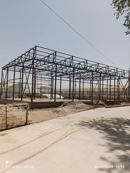 Biz Sizga ishonchli tom naves Molxona tomlarini Katej tomlarini yopib