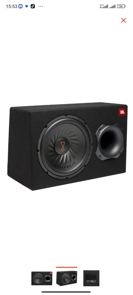 Jbl basspro 12 сабвупер