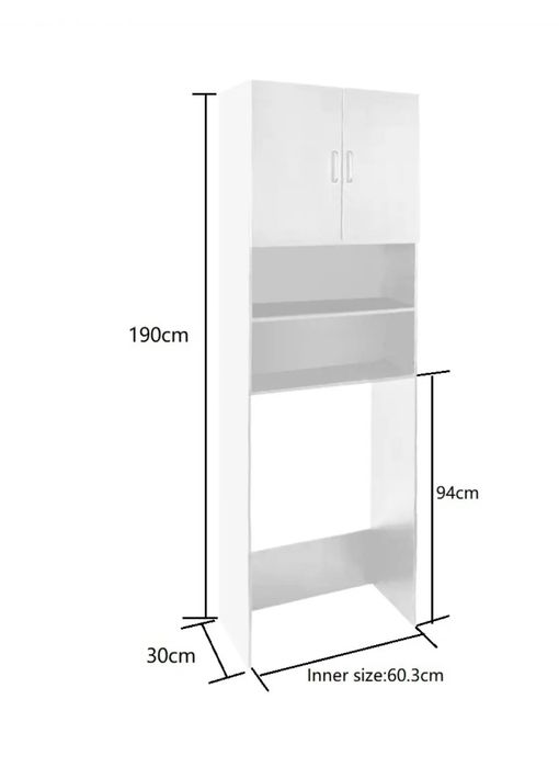 Шкаф за пералня или сушилня с височина 190 см