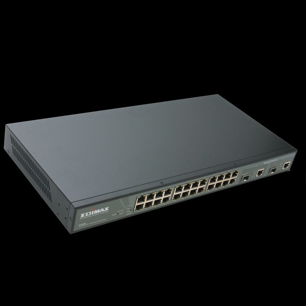 Switch Edimax ES-5224RS+, 24 x 10/100Mbps, Layer 2 Web Smart