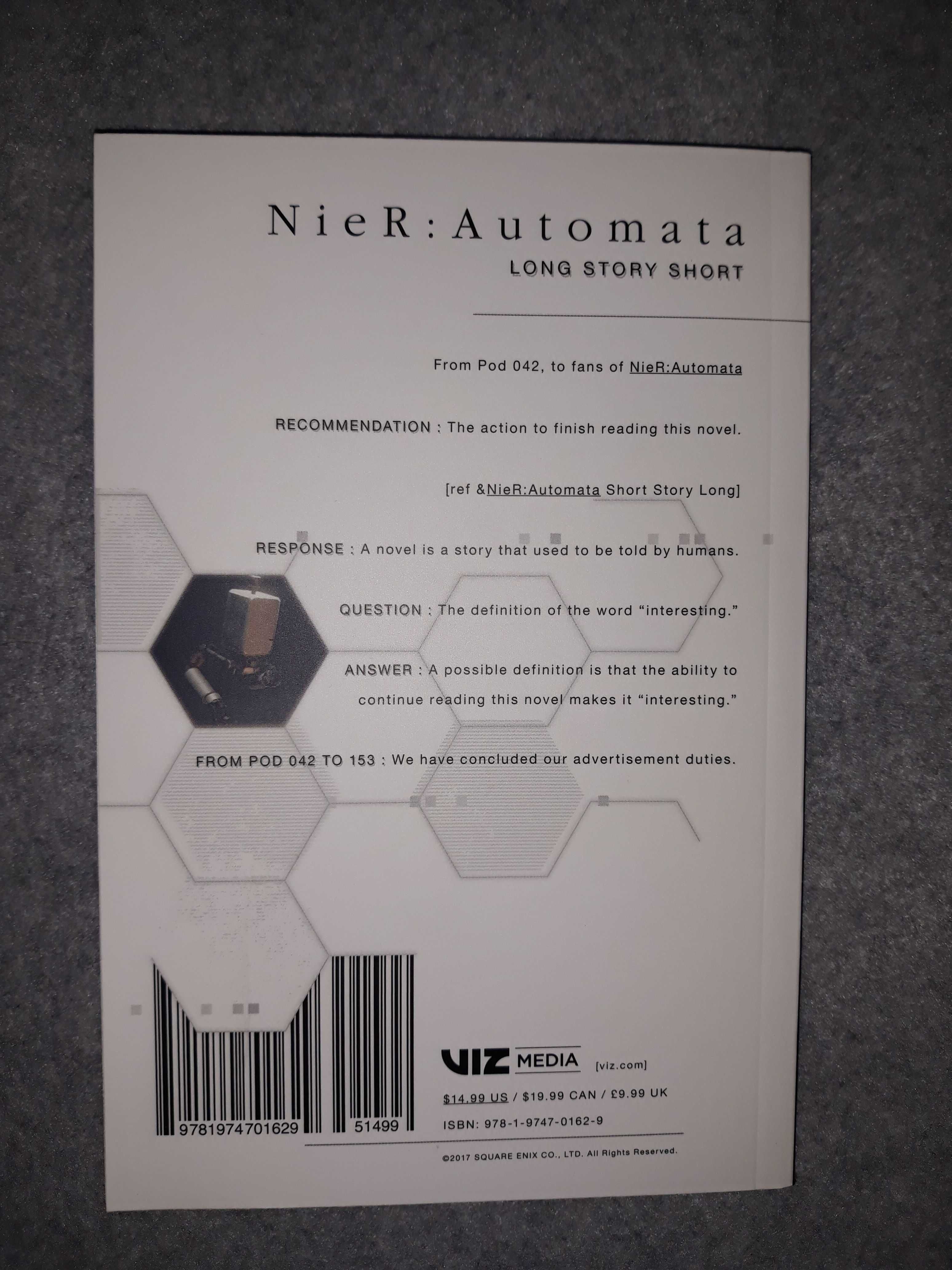 Nier Automata novel volume 1