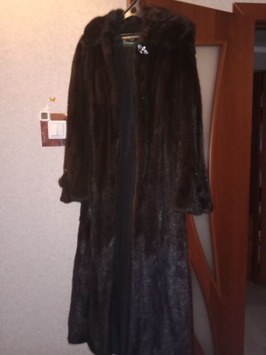 Продам длинную норковую шубу