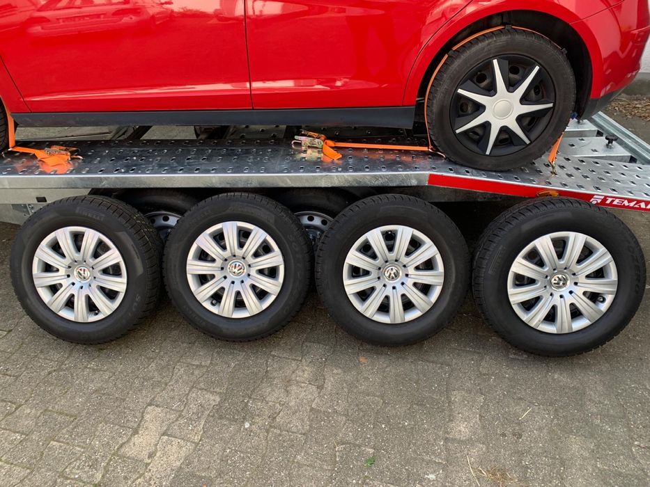 Jante Tiguan 16inch cu cauciucuri Pirelli de iarna