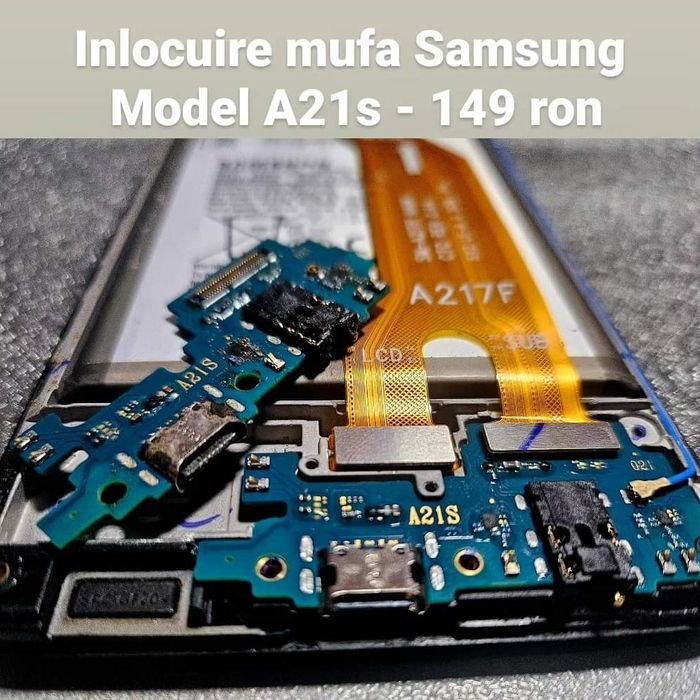 Inlocuire mufa incarcare Samsung ( gama A, S )