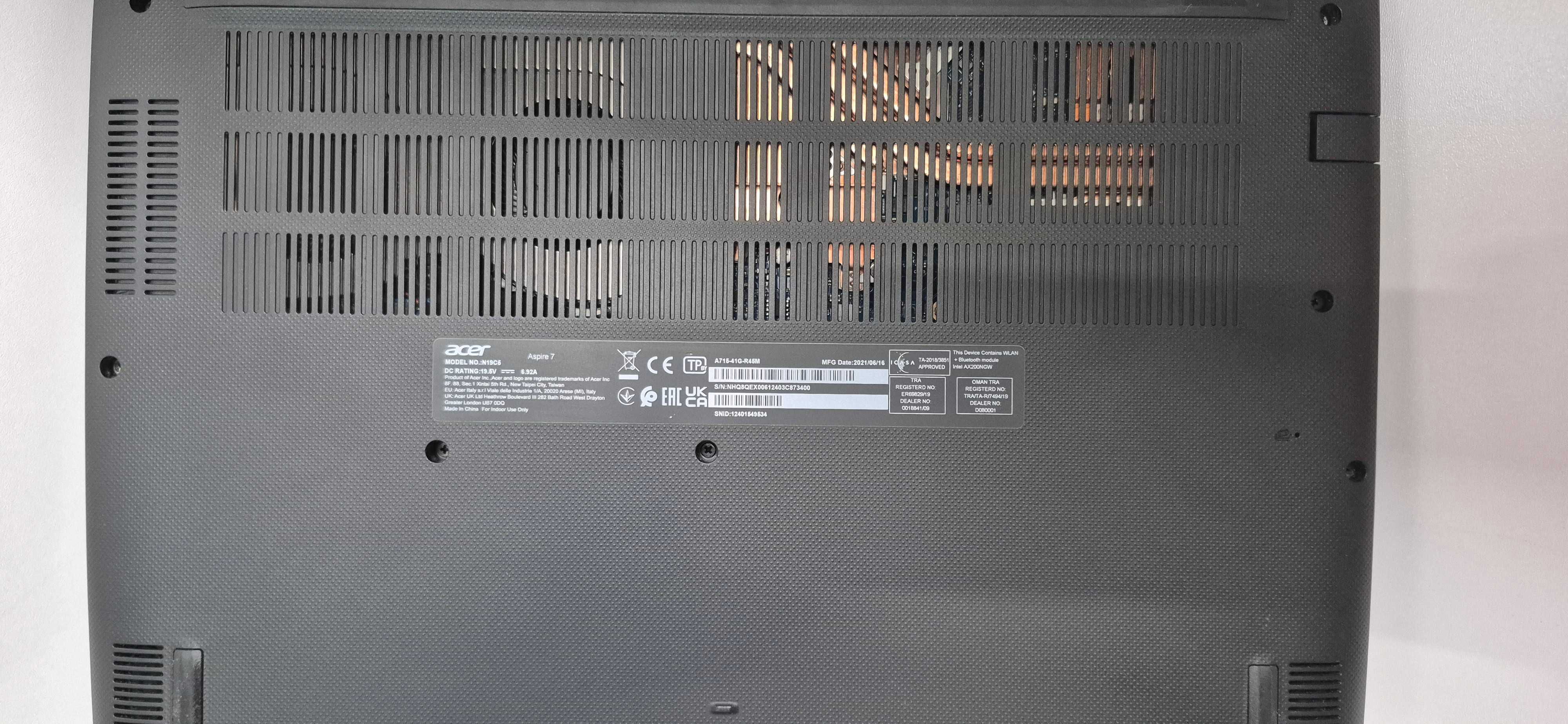 Laptop Acer (Ag29 Siraj)