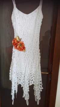 Rochie ocazie, dantela de bumbac, M