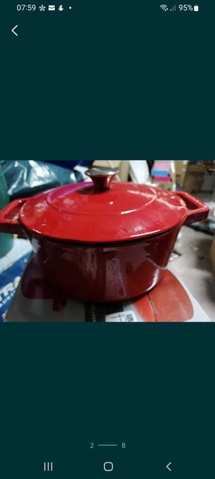 Cratiță fontă emailată 7L Ofertă 289 lei