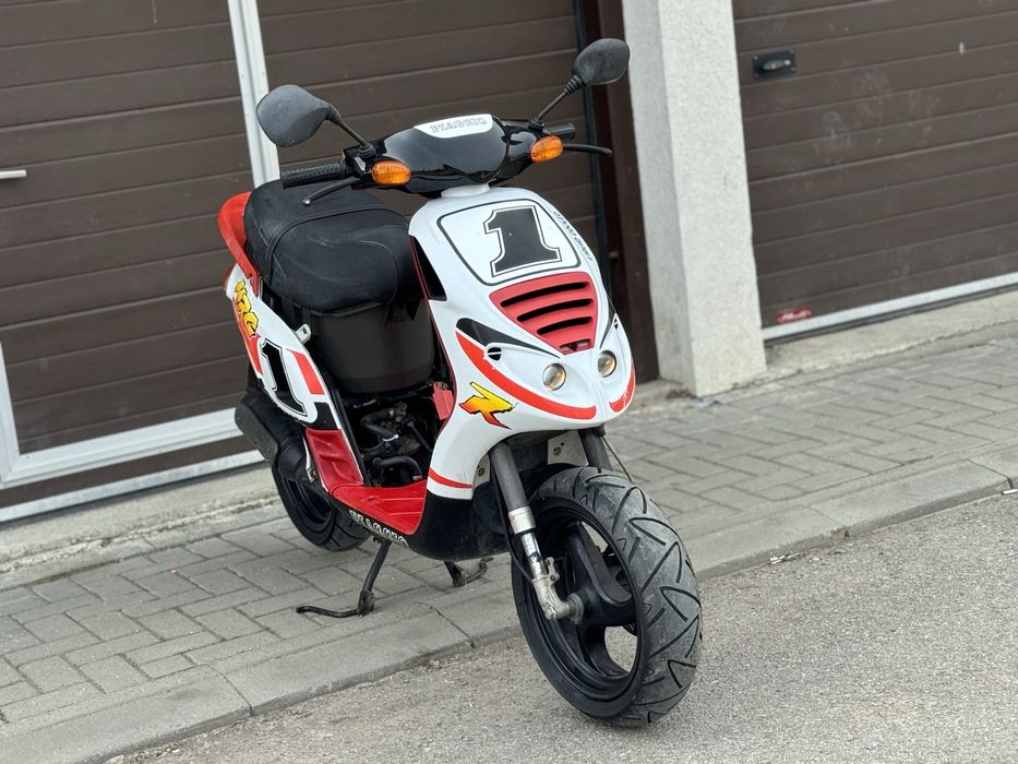 Piaggio NRG 49 cm in 2 timpi